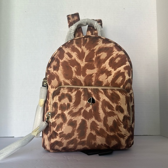 NWT Kate Spade Taylor Leopard Print Small Backpack main image 9